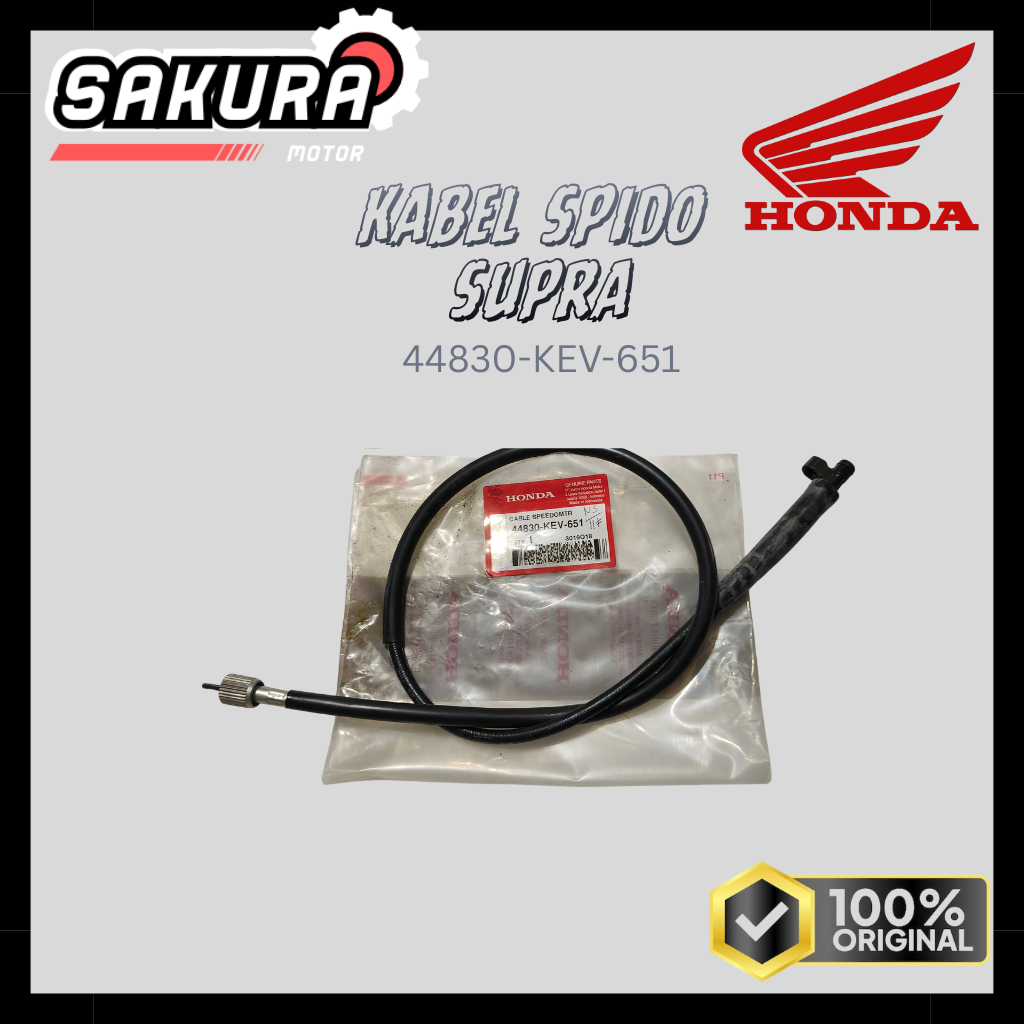 KABEL SPEEDOMETER HONDA SUPRA 44830-KEV-651