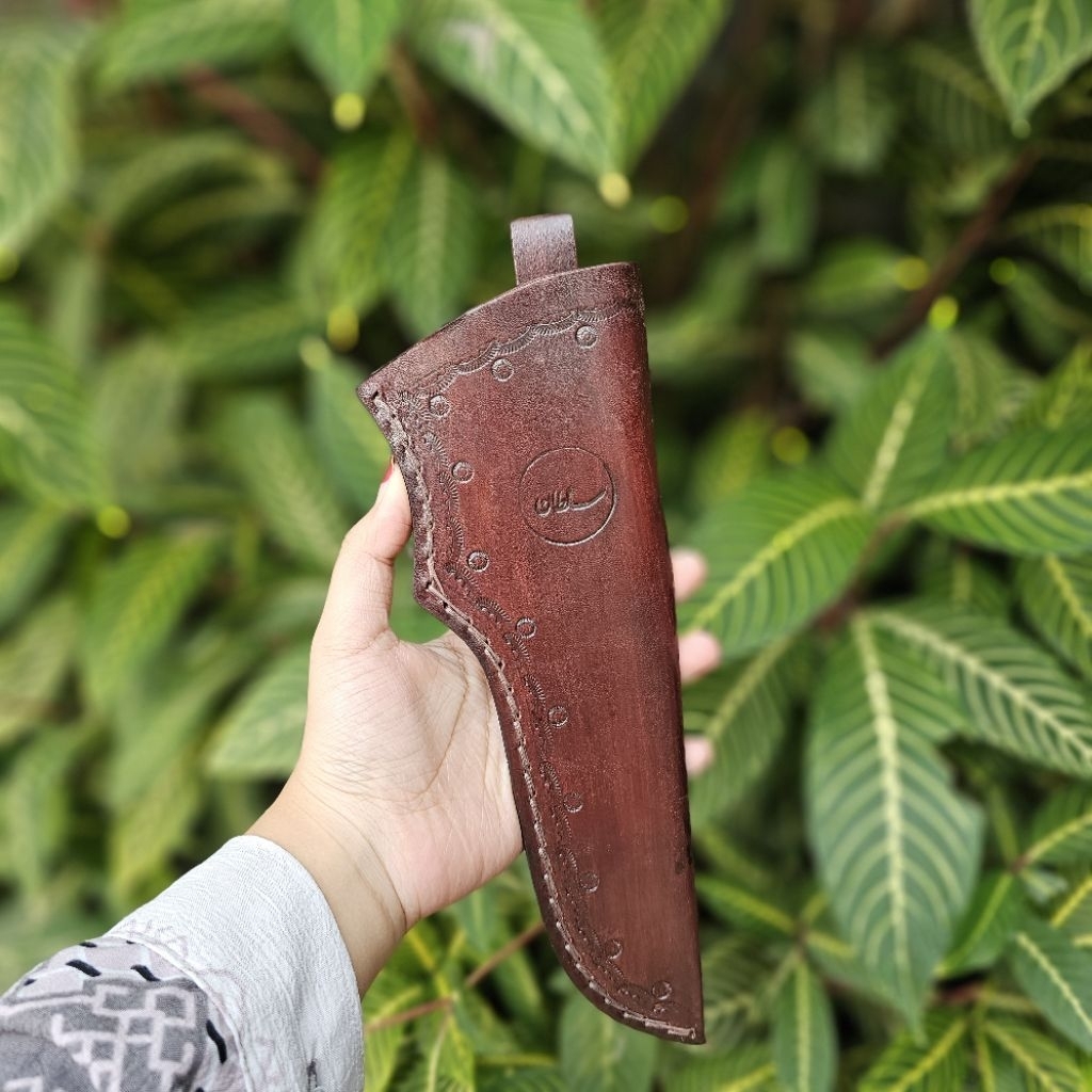 Sarung Kulit Pisau Eko 16cm-18cm