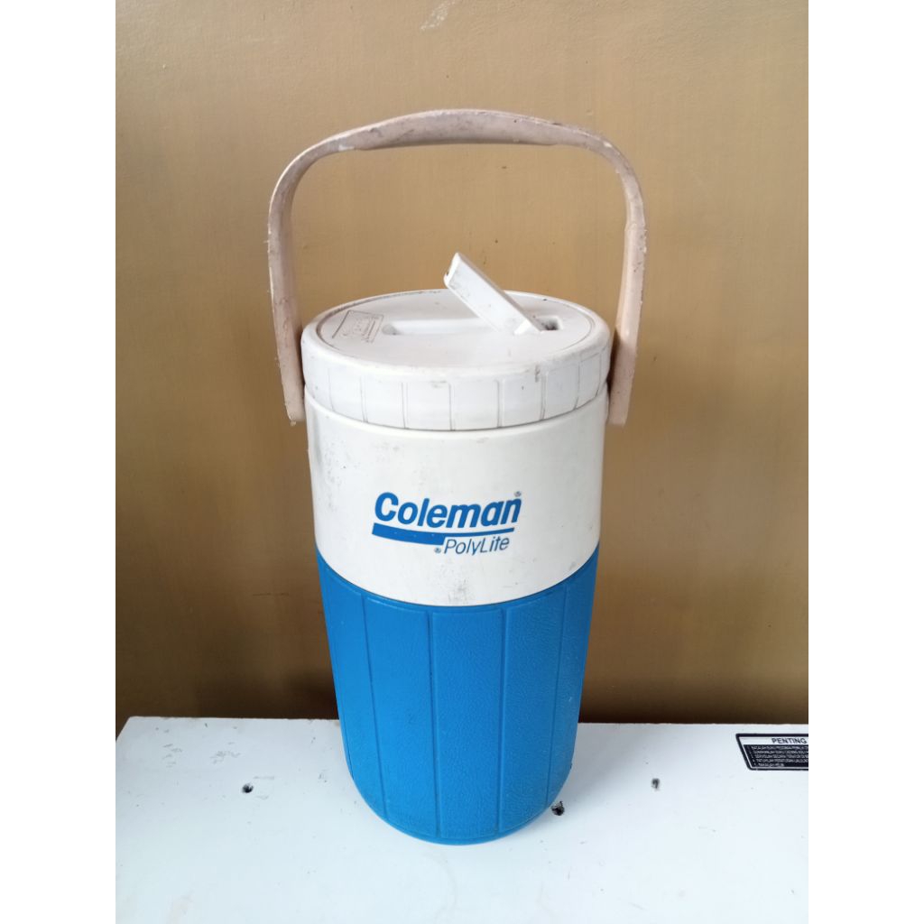 Termos/botol air, merk Coleman USA jadul vintage (second)