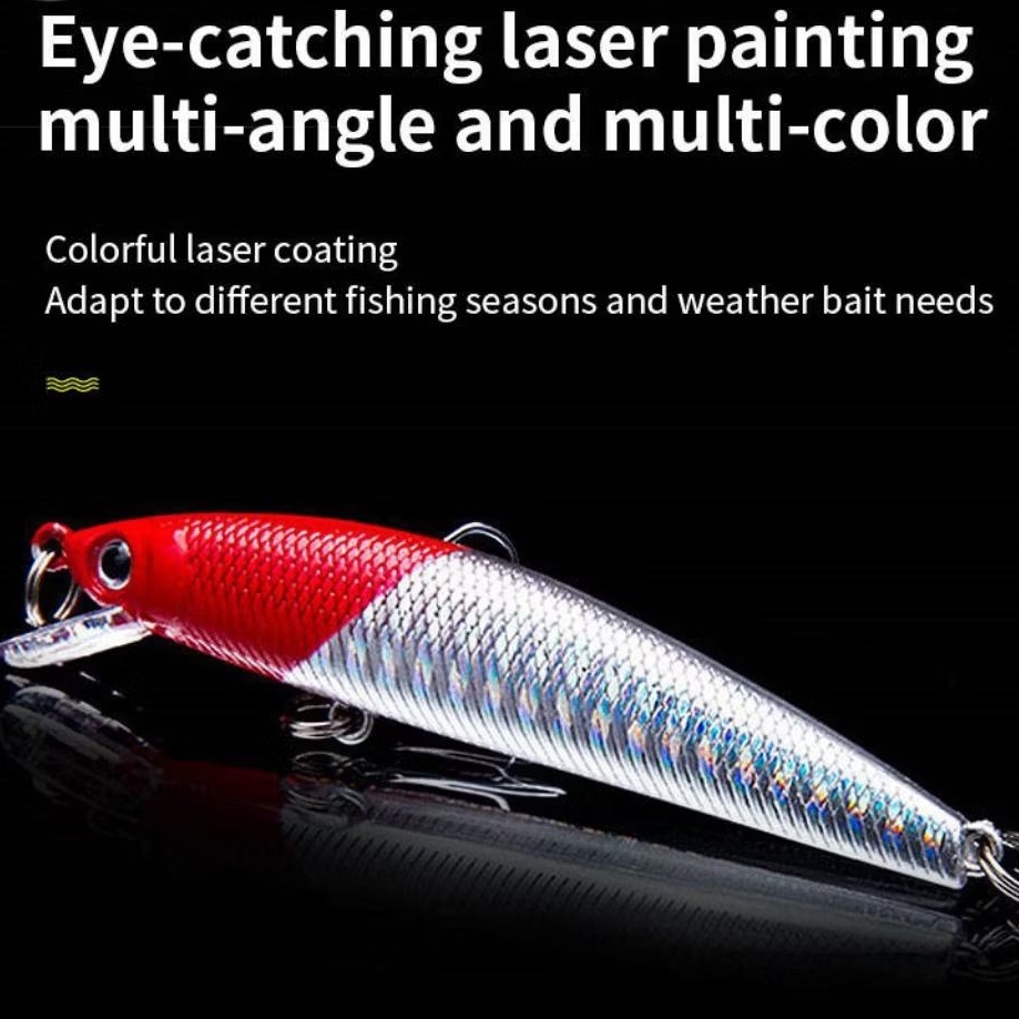 Umpan Casting, Minnow 10cm, 9g, Lure Minnow Floating 9g/10cm