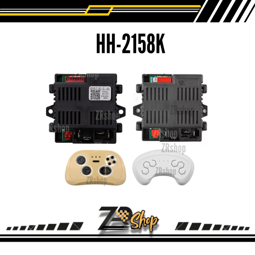 ZRShope || Remot Receiver HH-2158K-12V HH-670K 5P HH671K-7P 12V Volt Receiver Remote Control Mobil M