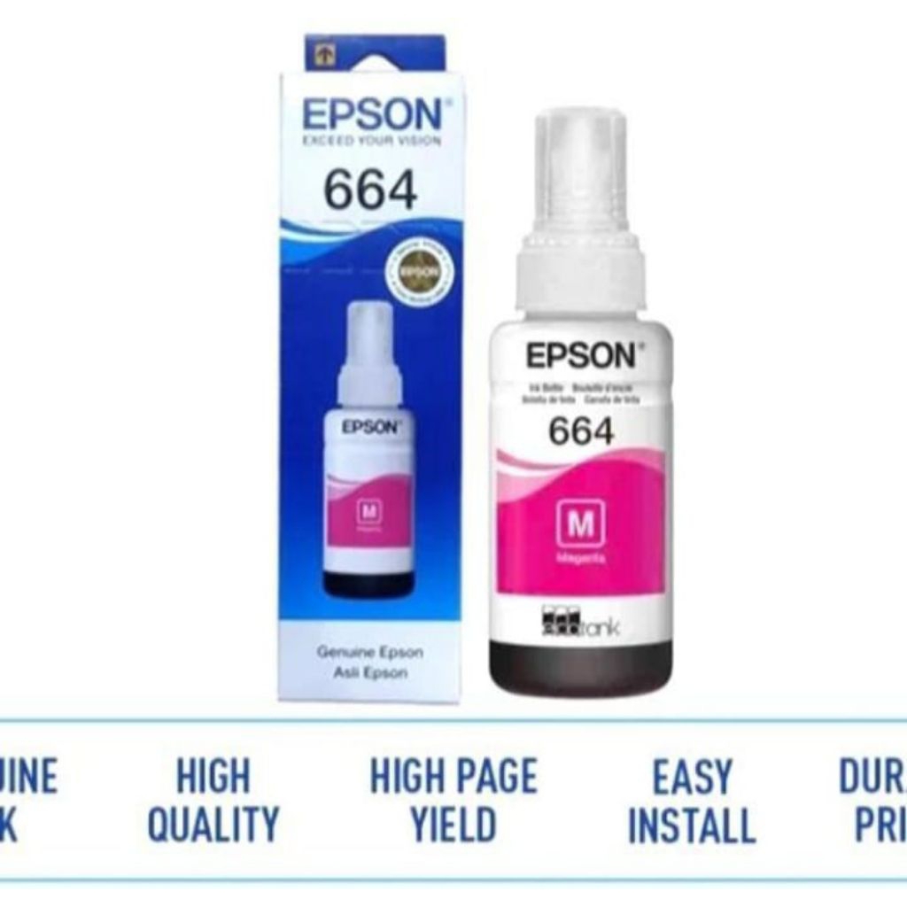 tinta printer epson 664 original
