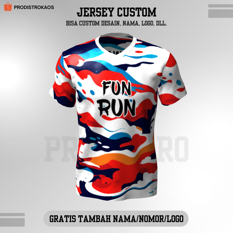Kaos Jersey Lari 439 - Jersey Joging Fun Run