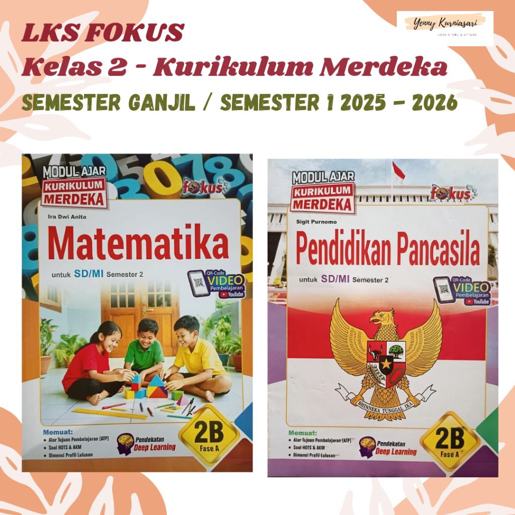LKS Fokus Kurikulum Merdeka Kelas 2 SD
