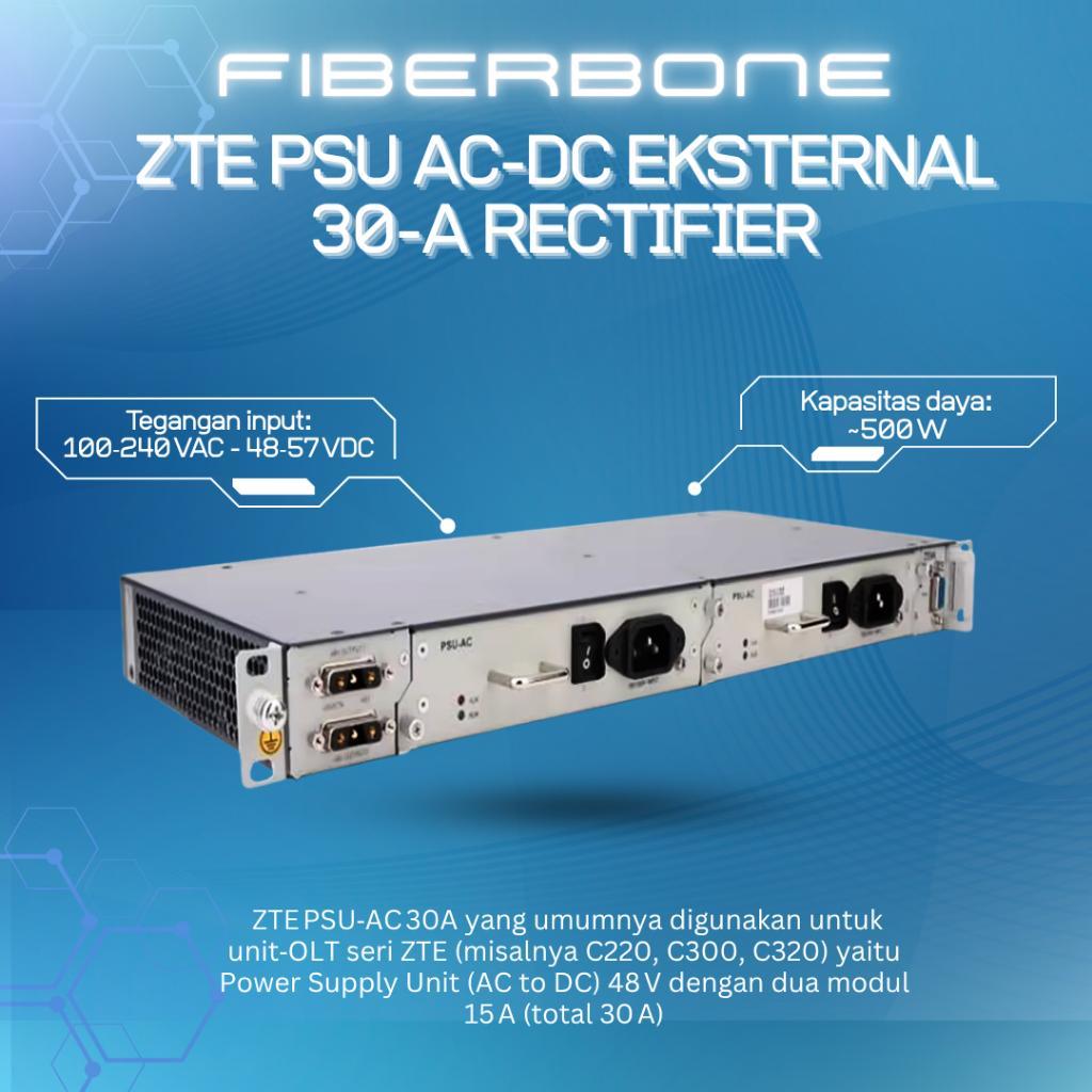 ZTE RECTIFIER 2 PSU Output AC DC 48v 30a