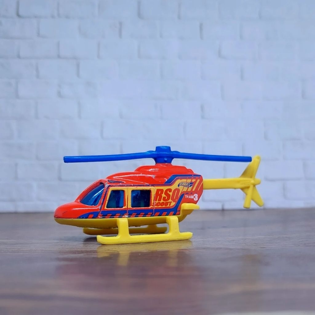 Propper chopper helikopter ori hot wheels preloved