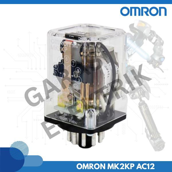 OMRON MK2KP AC12 RELAY original