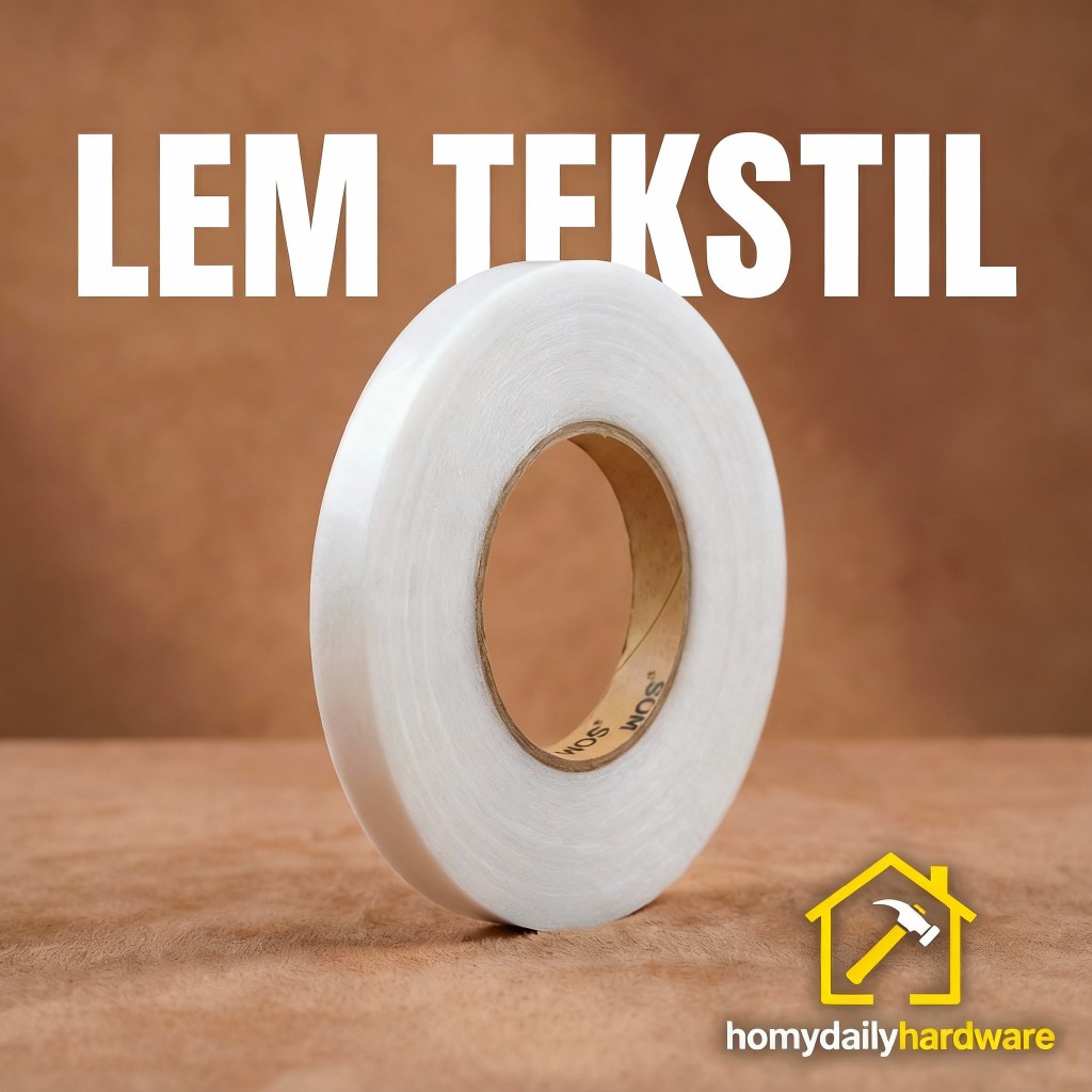 Lem Tekstil Double Tape – Perekat Kain Praktis & Tahan Lama