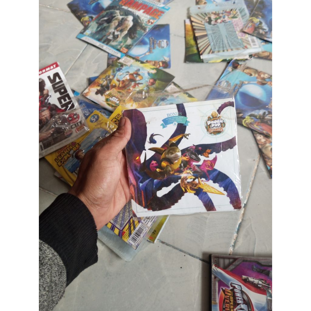 DVD paddle pop Atlantos