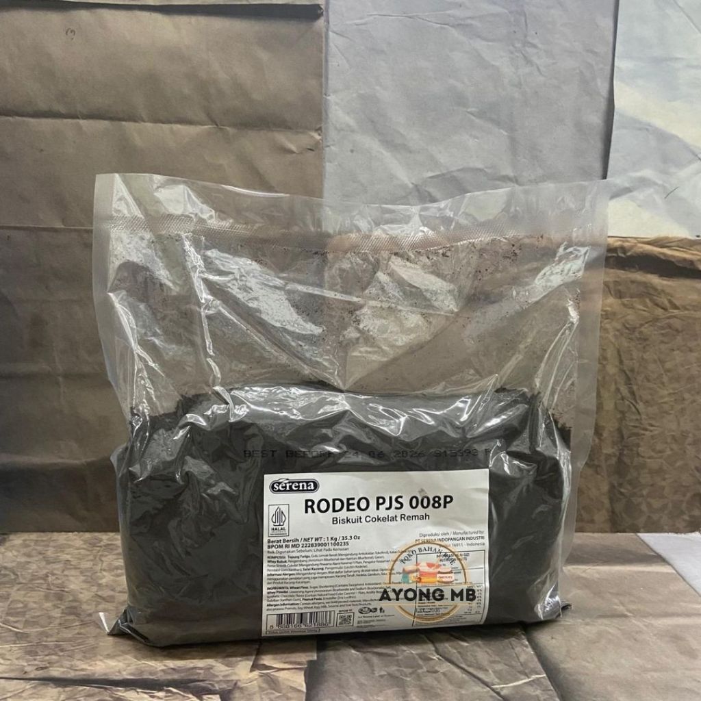 BUBUK OREO HALUS 1KG / TOPPING DONAT RODEO REMAHAN BISKUIT