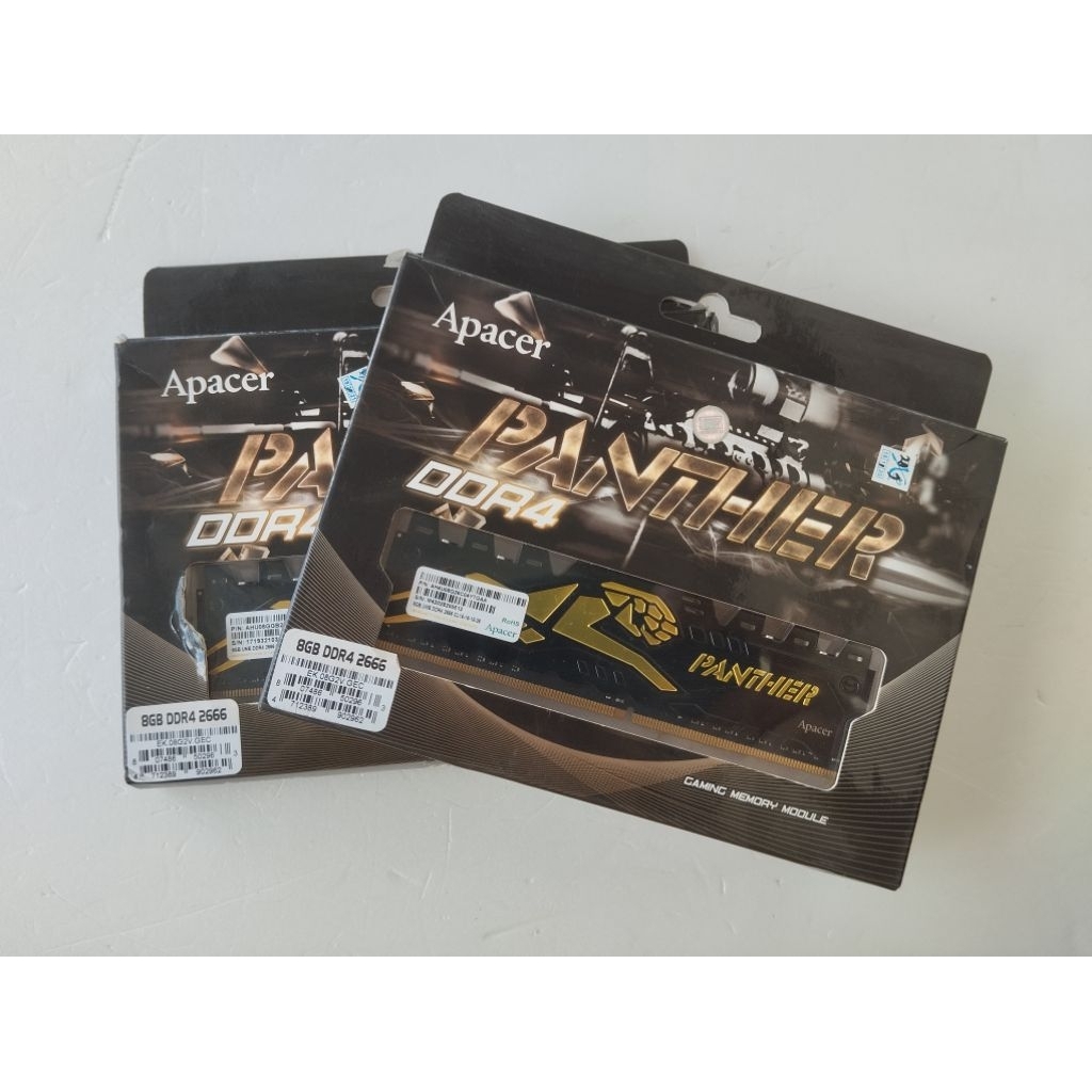 RAM Apacer Panther 16GB 2x8GB DDR4 2666Mhz PC21000