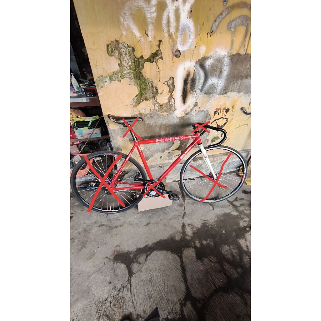 frame only soloist 71 size 52