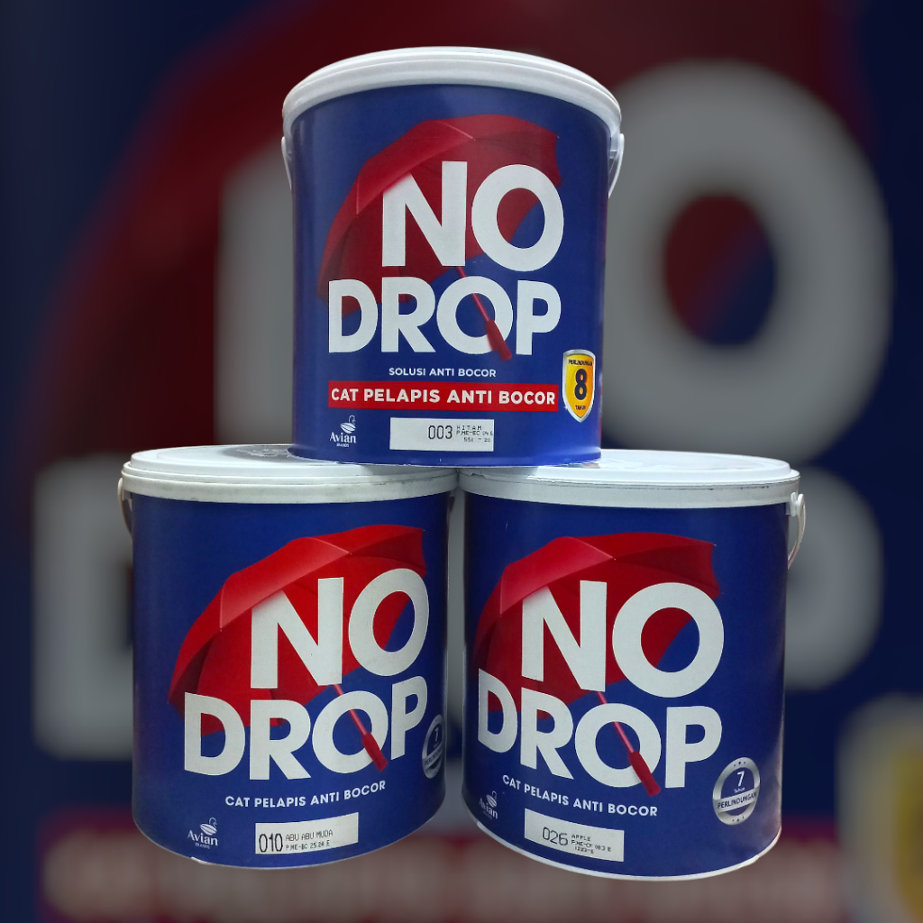 NO DROP 4 KG CAT PELAPIS ANTI BOCOR - Cat Water Proofing 4 kg No Drop