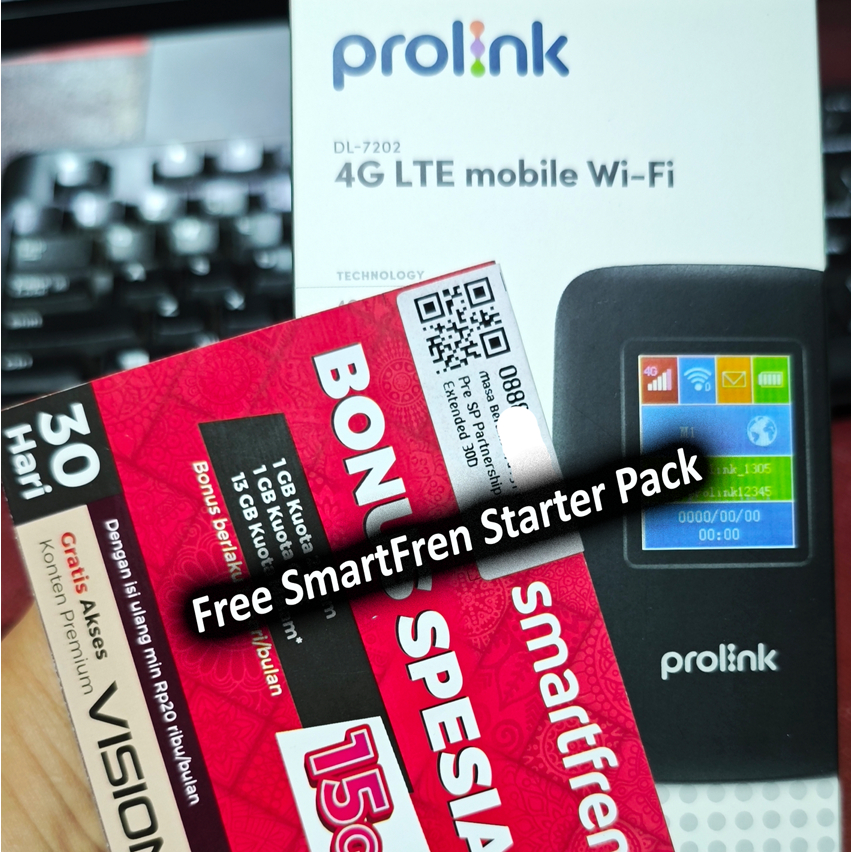 Modem PROLINK 4G DL7202 Mifi PROLINK 4G 150MBPS Support Bypass tanpa baterai.
