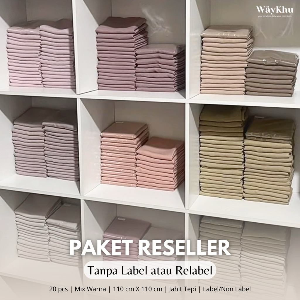 WAYKHU - Paket Hijab Tanpa Label