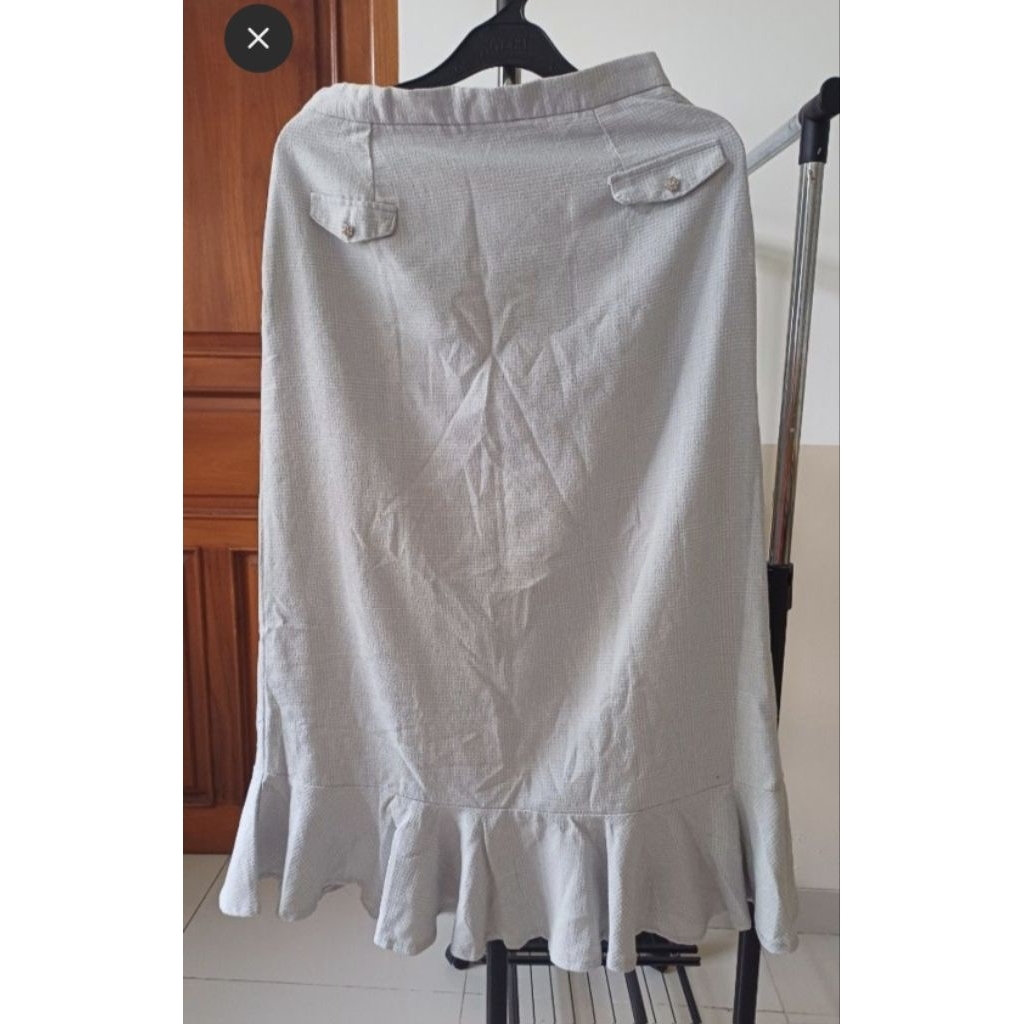 perine skirt qord blue skirt