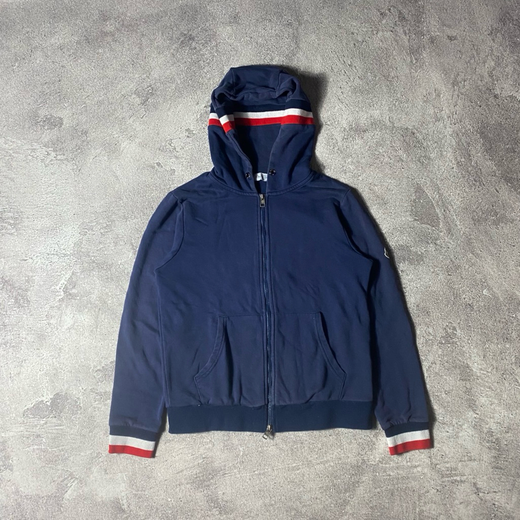 Moncler Zipper Hoodie Vintage Rare Original Termurah