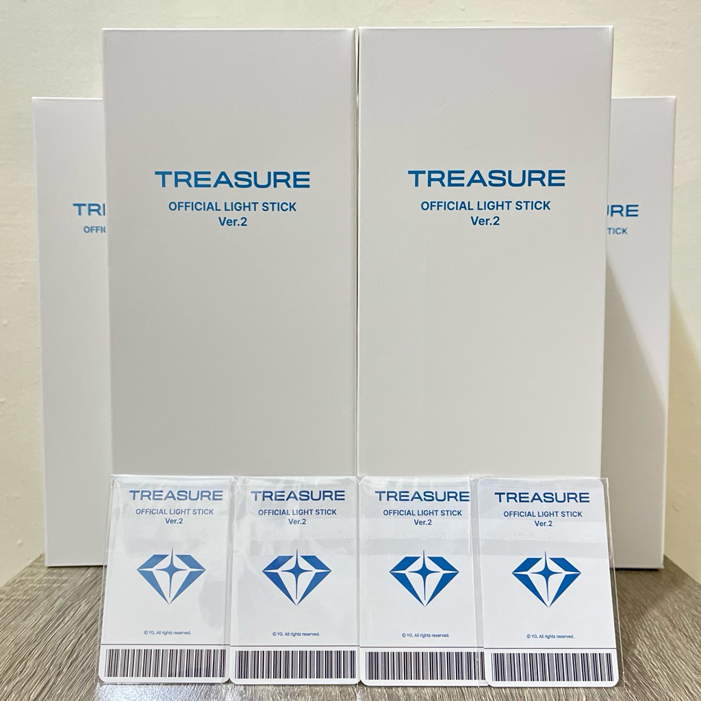 [READY STOCK] OFFICIAL LIGHTSTICK TREASURE VERSI 2