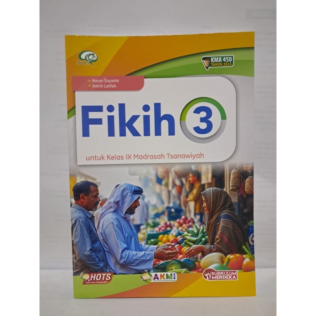 buku Fikih untuk Mts 3 KM(tiga serangkai)