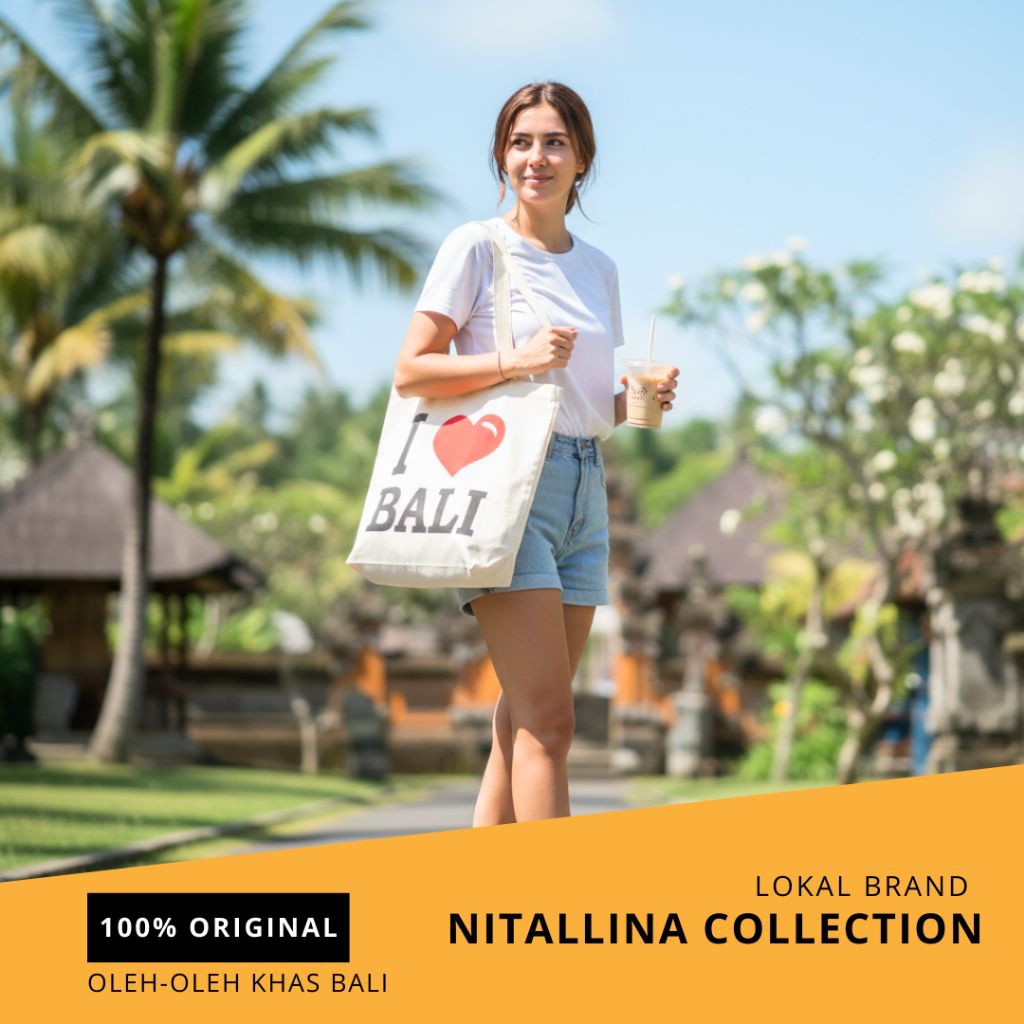 Tas Tote Bag Etnik Bali - Tas Tote Bag Etnik Murah -Tas Tote Bag Etnik Oleh Oleh Khas Bali