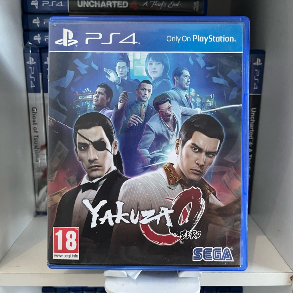 yakuza 0 ps4 disc playstation4 kaset ps bd yakuza0