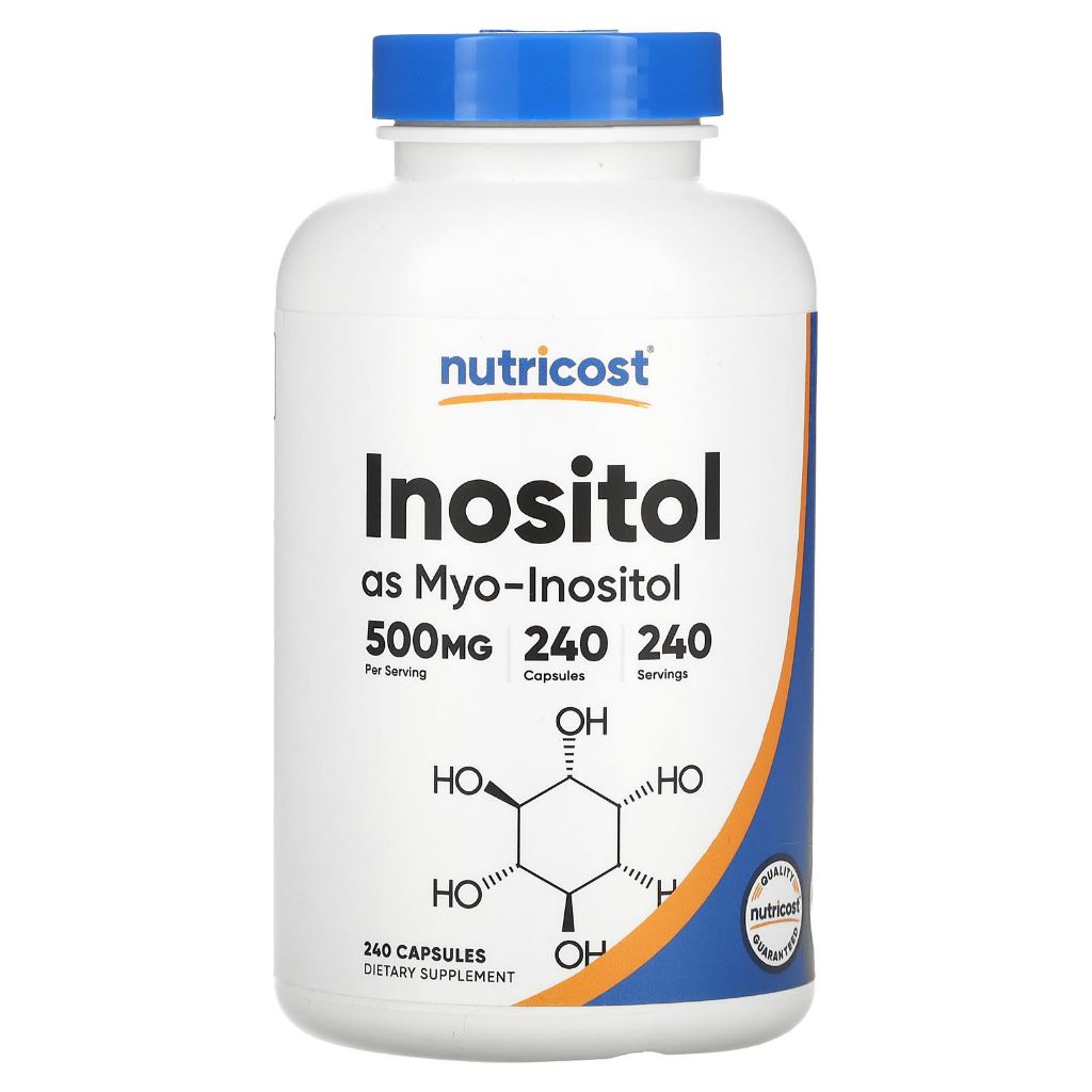 Nutricost Inositol 500 mg 240 Capsules