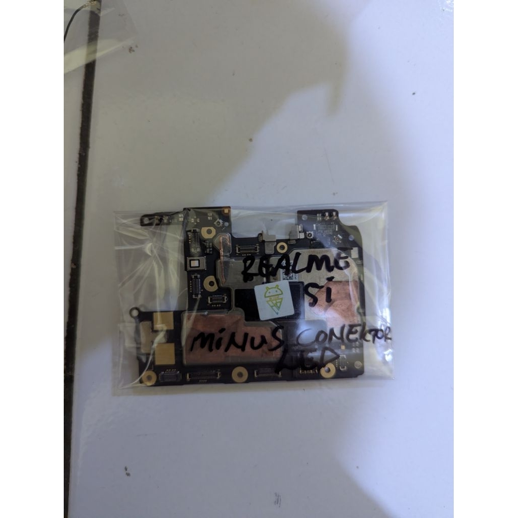 mesin realme 5i minus connector lcd