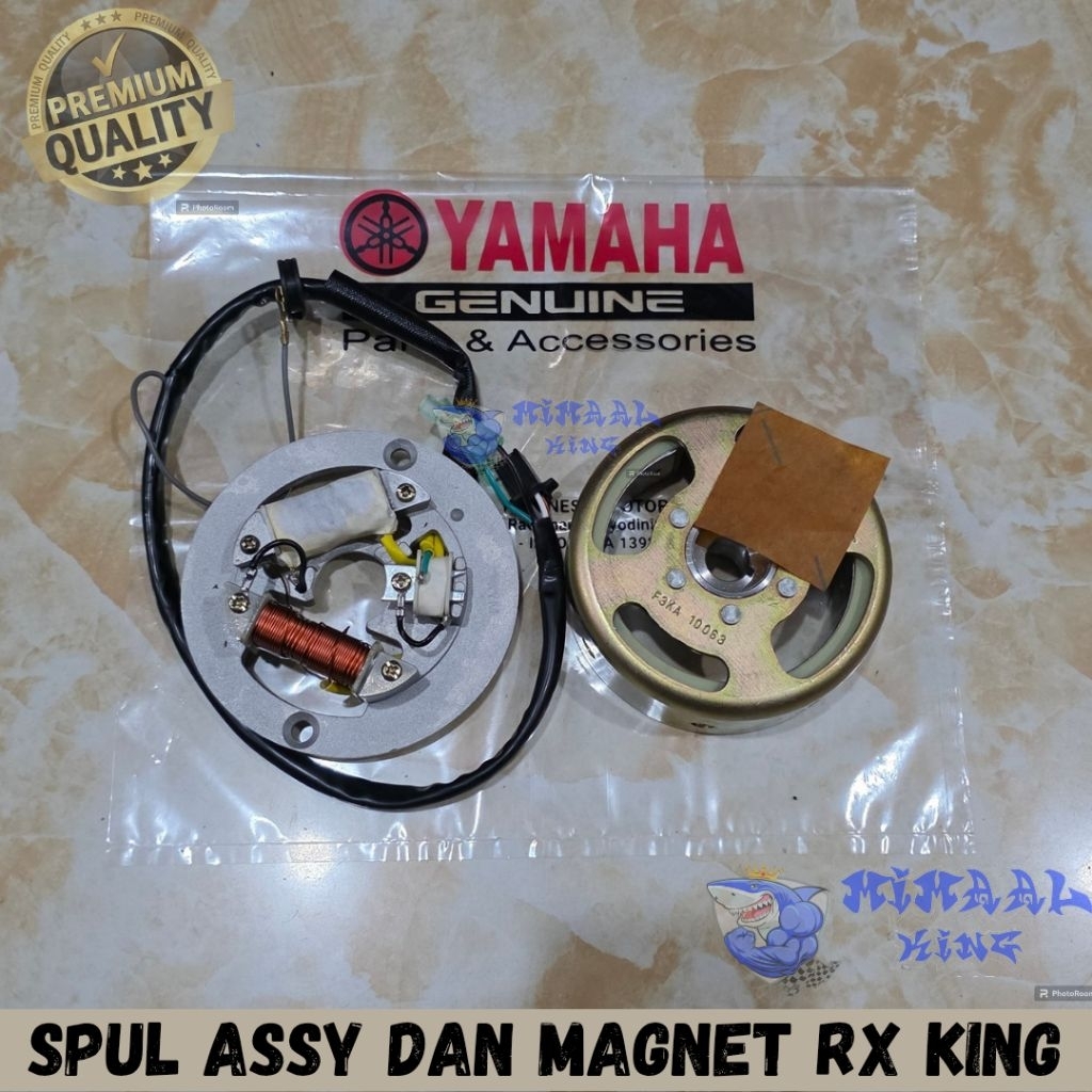 paket spul assy spol kumplit rx king spul CDI spul lampu dan magnet rotor rx king