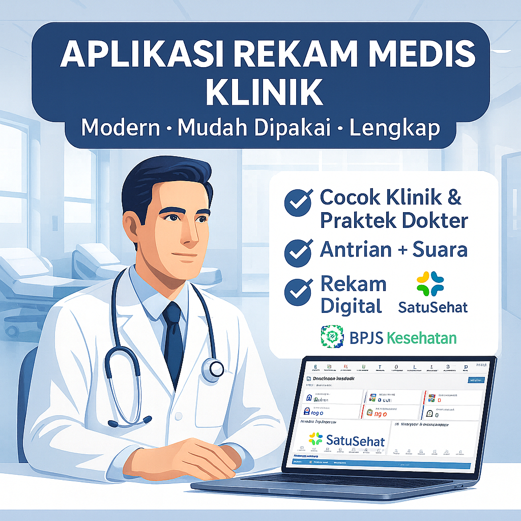 Software Rekam Medis KasirUMKM – Solusi Klinik Modern Terbaru