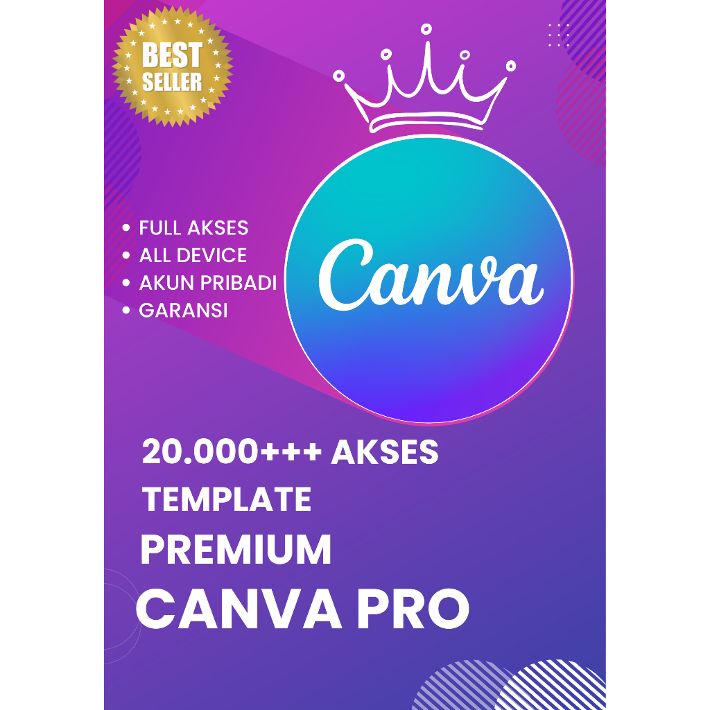 CANVA PRO premium TEMPLATE 20000+++ SIAP pakai