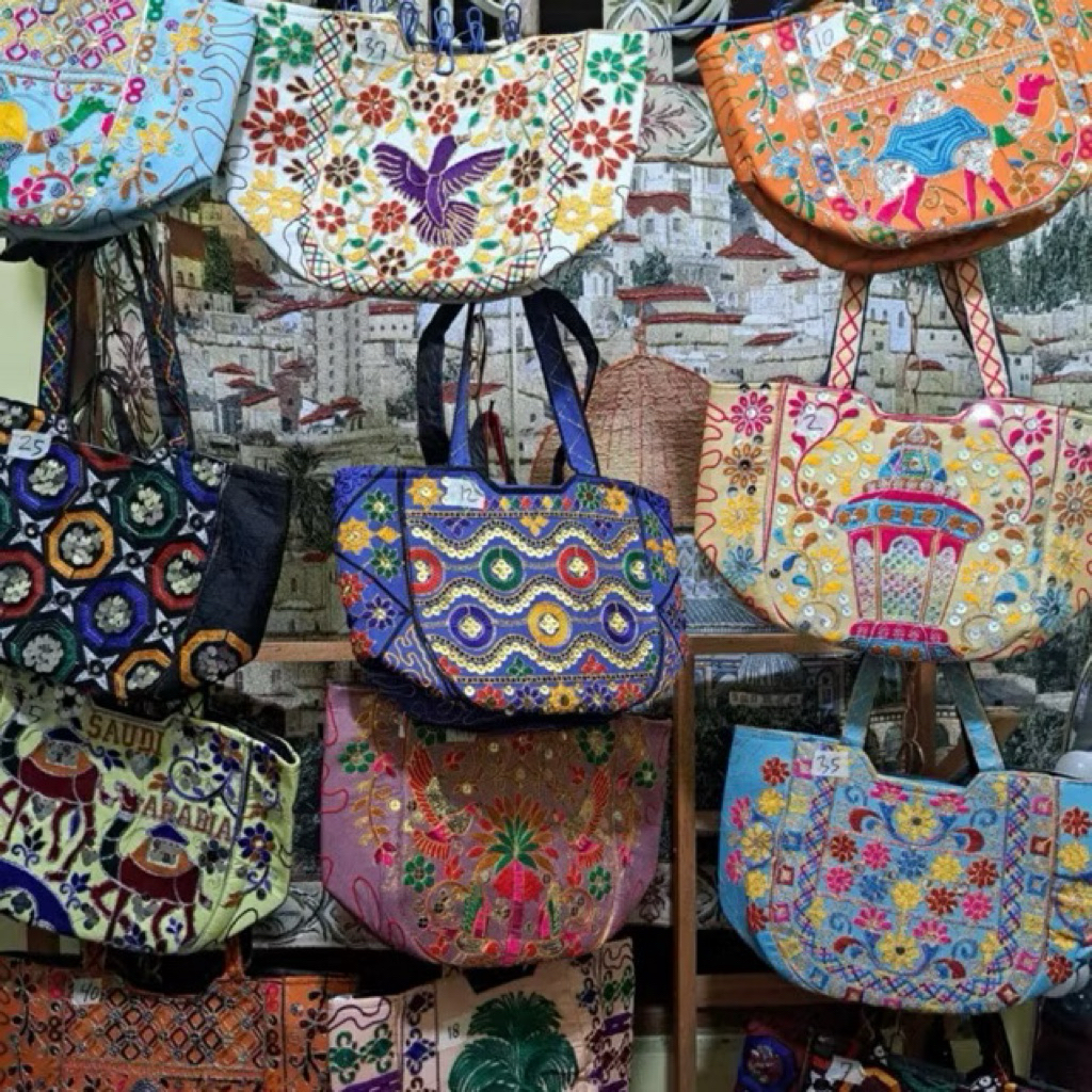 6 pcs tas arab pakistan cangklong medium size 33 x 22 cm s