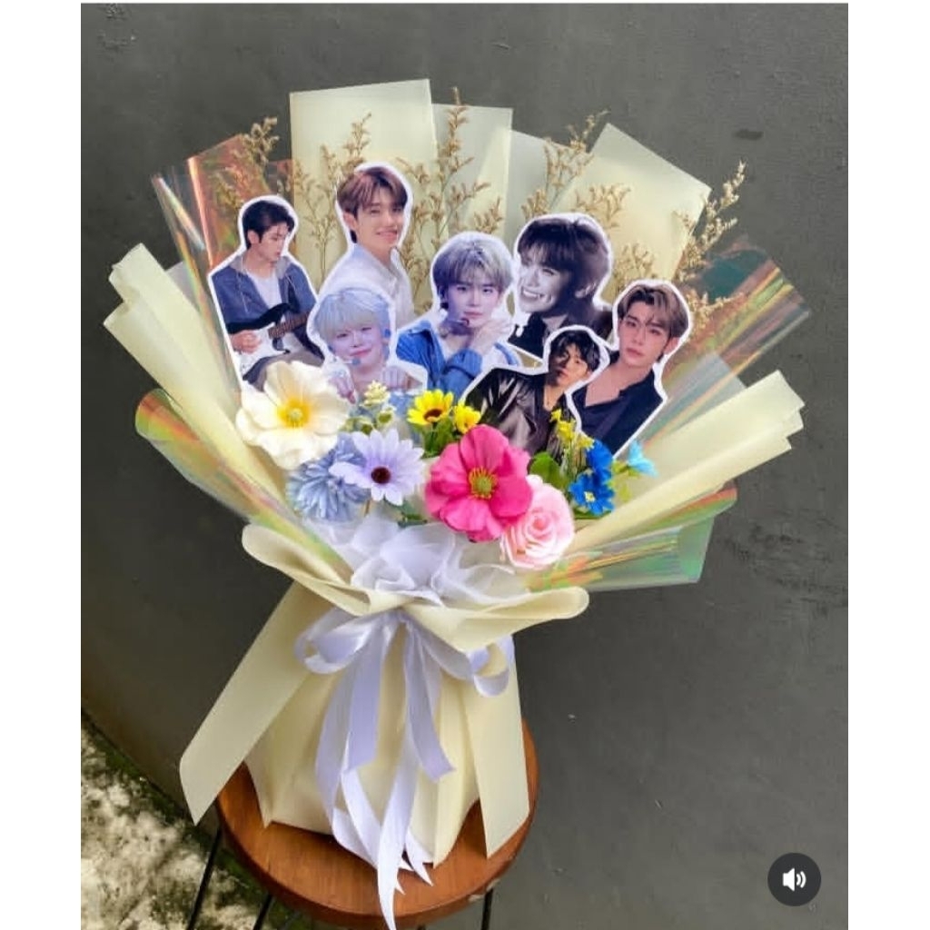 Buket custom foto / KPop estetik