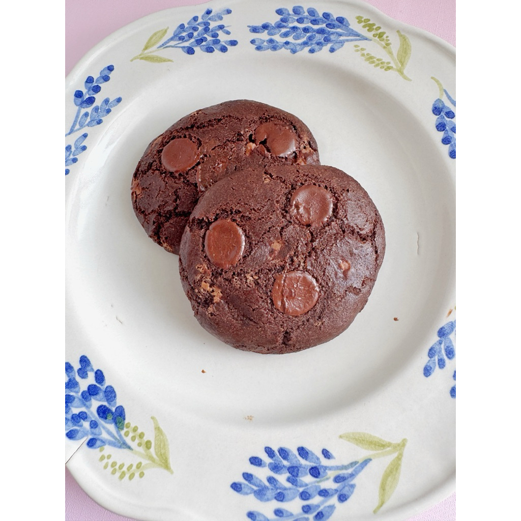 Gluten Free Triple Choco Cookies | Gluten free soft cookies | Kamakukki