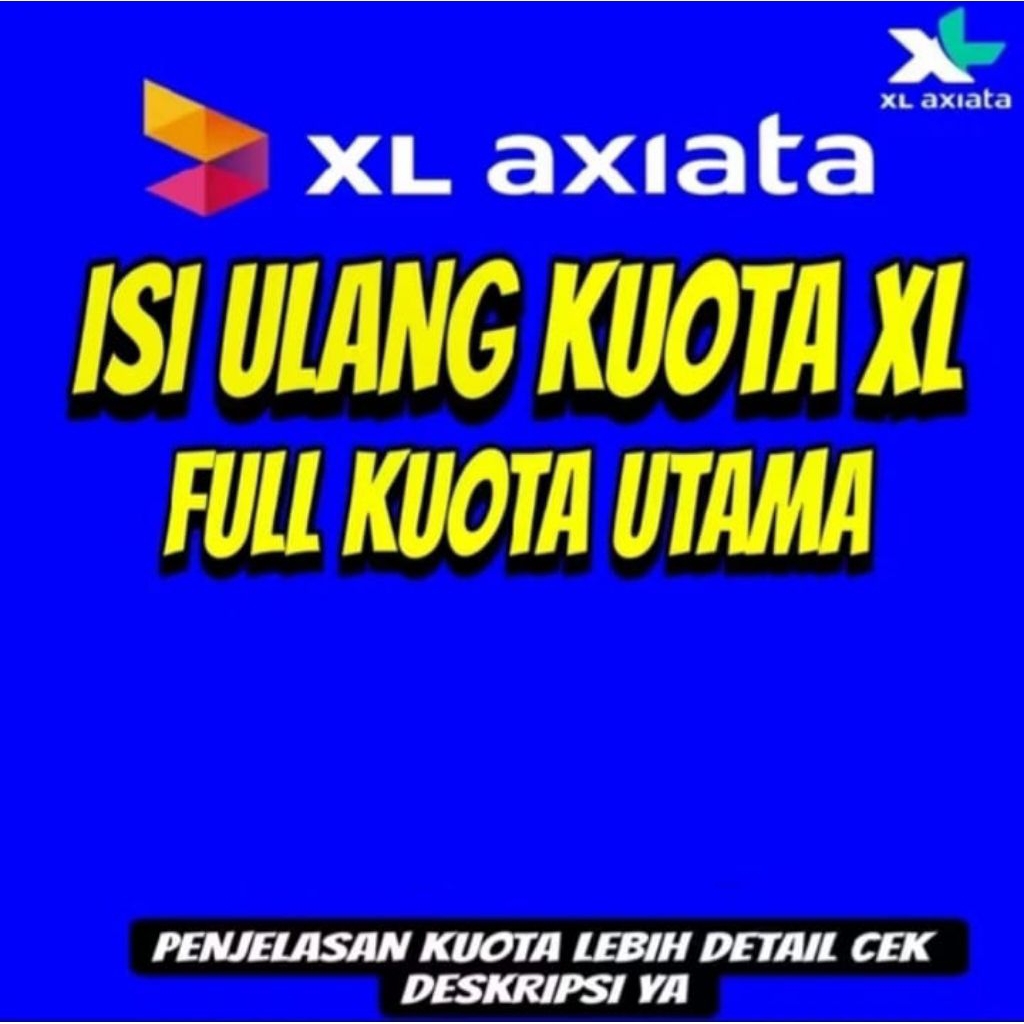 Kuota XL Full Kuota Utama | Paket Data
