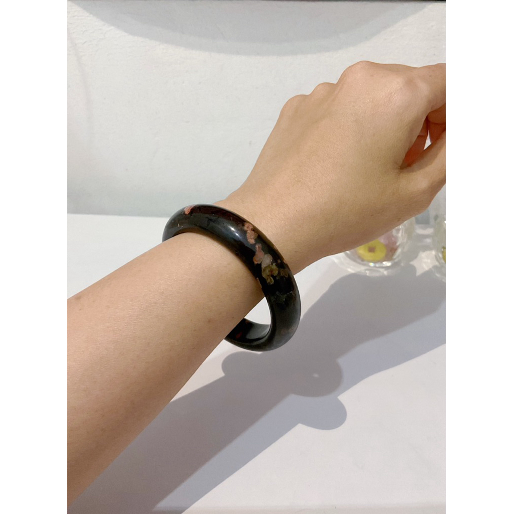 Gelang Bangle Plum Blossom size 52,4 mm (mohon dibaca deskripsi produk)