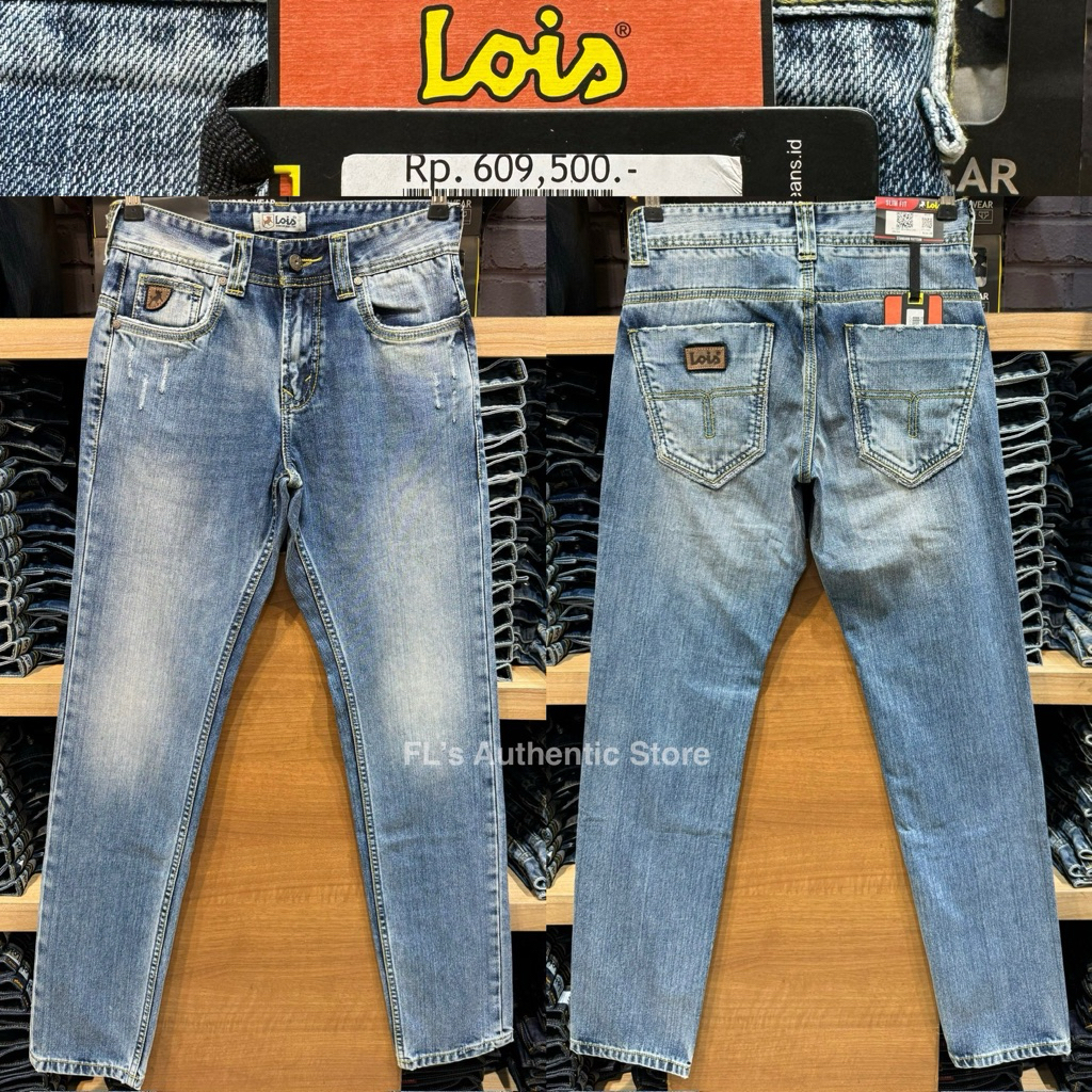 Celana Panjang Lois Original variasi ripped sobek New