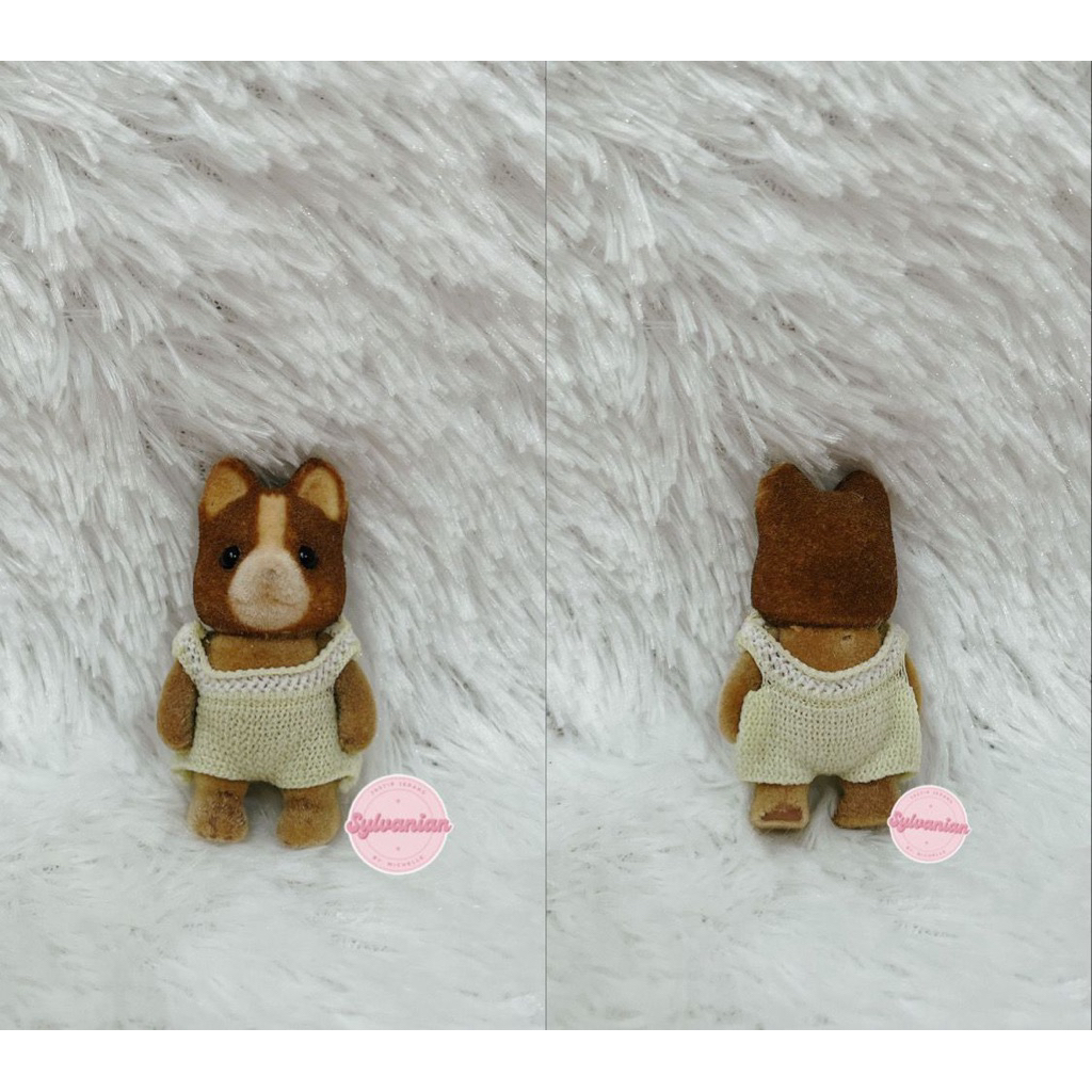 Sylvanian Families Baby Standing Preloved