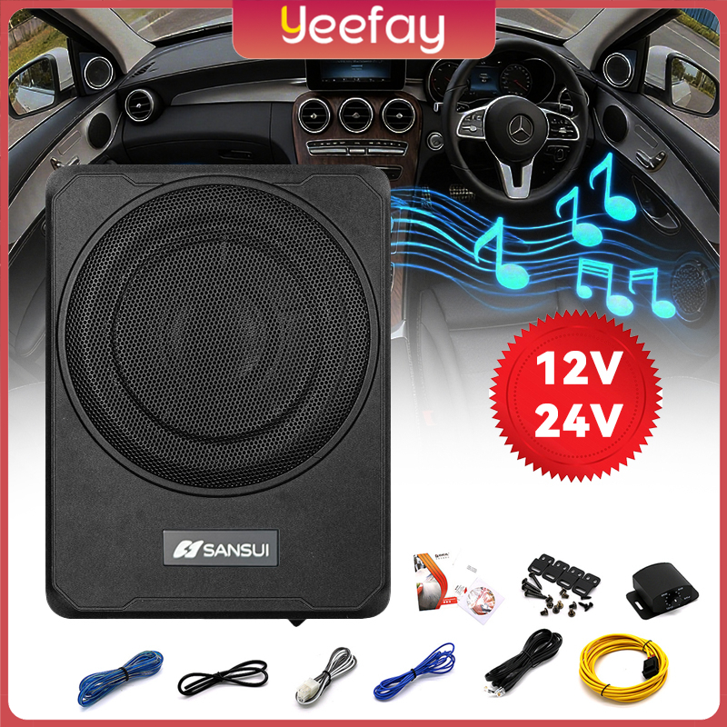 Subwoofer Slim Aktif Kolong 10 Inch & 8 Inch Sub kolong