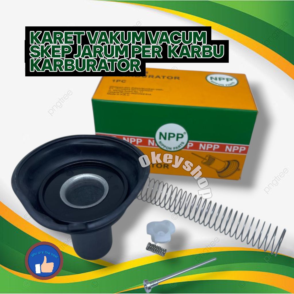 NPP KARET VAKUM VACUM SKEP JARUM PER  KARBU KARBURATOR JUPITER YUPITER MX NPP
