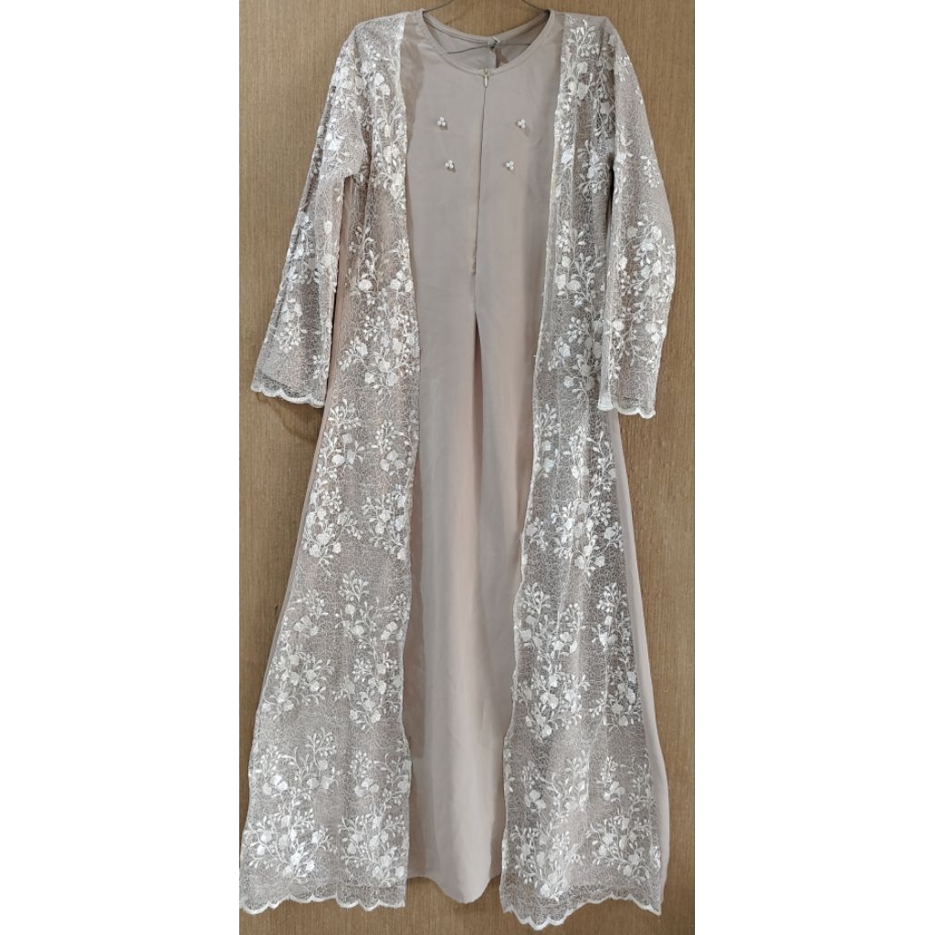 preloved gamis vanilla hijab