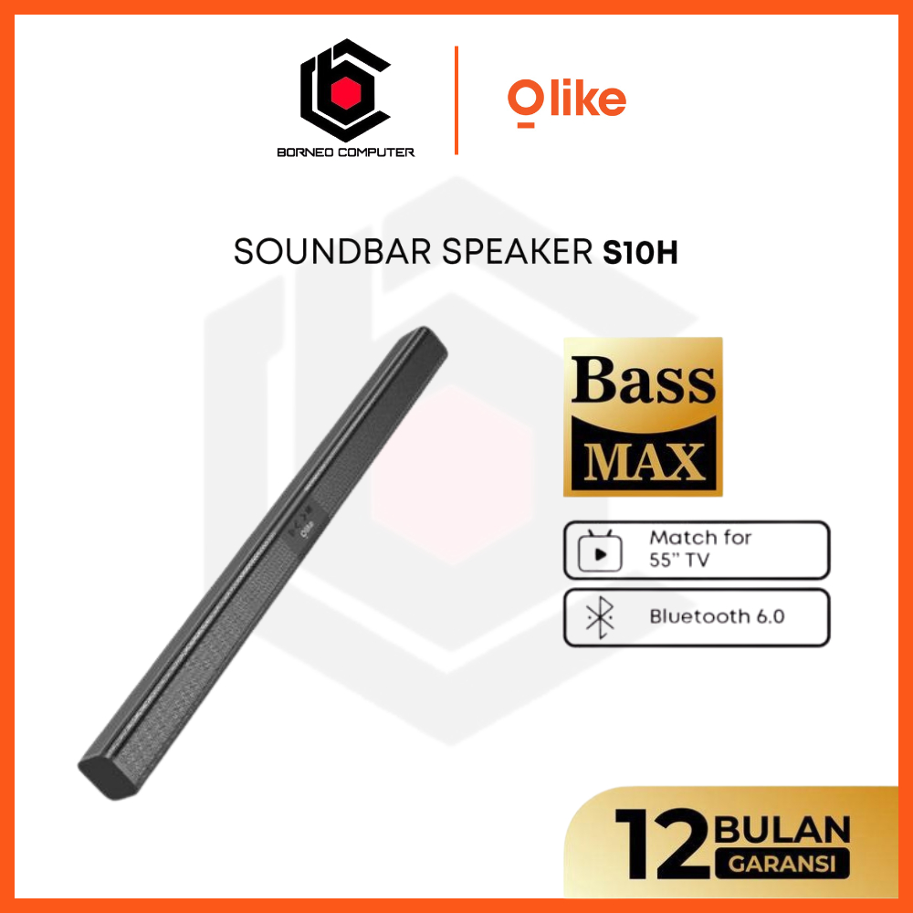 OLIKE S10H Speaker TV Soundbar Home Theater 10W Bluetooth 6.0 Bass Max 1800 mAh