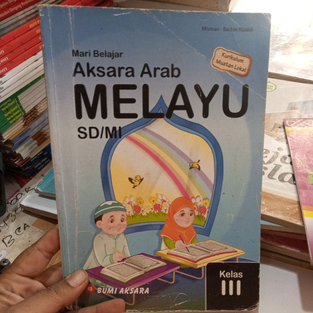 BUKU AKSARA ARAB MELAYU UNTUK SD KELAS III/3 PENERBIT BUMI AKSARA