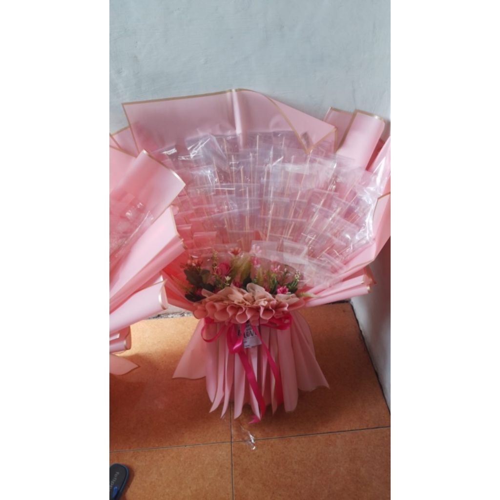 Buket uang 100 lembar kosongan free paking