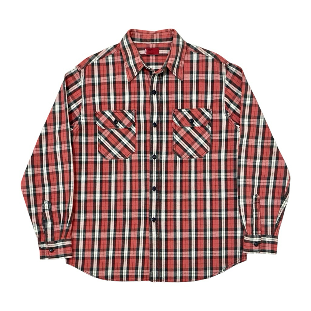 Vintage Levis Work Plaid Shirt