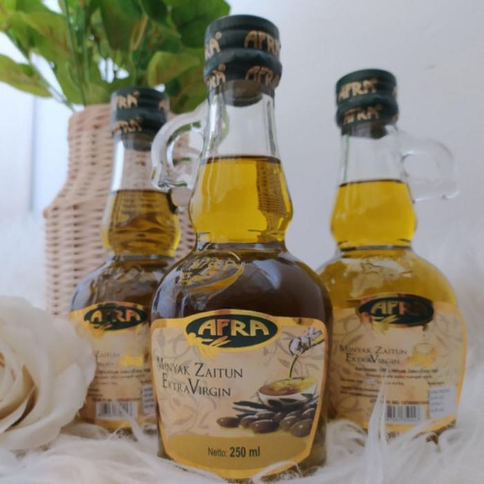 Minyak Zaitun Extra Virgin Olive Oil 500Ml Afra Free Buble Original