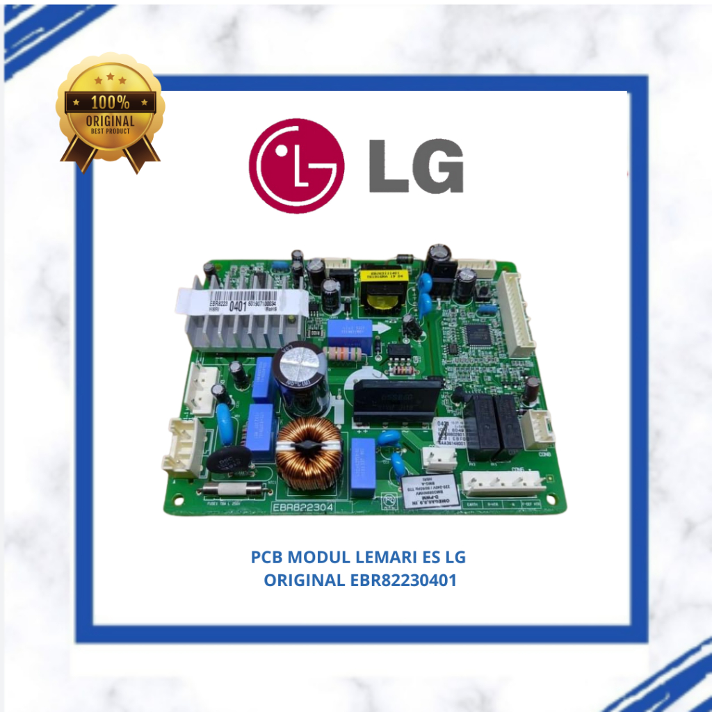 PCB MODUL LEMARI ES LG ORIGINAL EBR82230401 B186W.AKOR B186W.AKOR GN-B202RLCL GN-B202SLCG GN-B202SLC