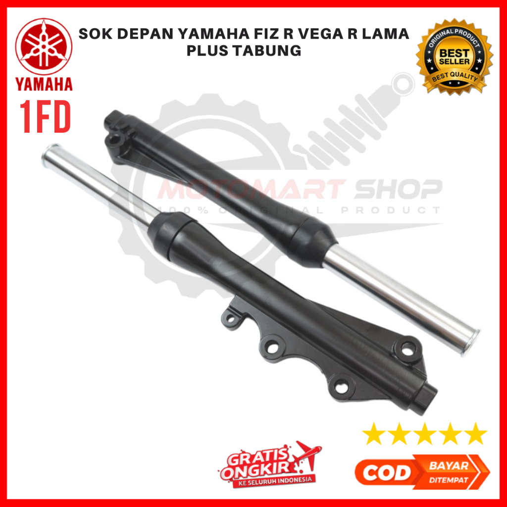 Shock Depan Fiz R Ori / Sok Belakang Vega R Lama Plus Tabung - 1FD