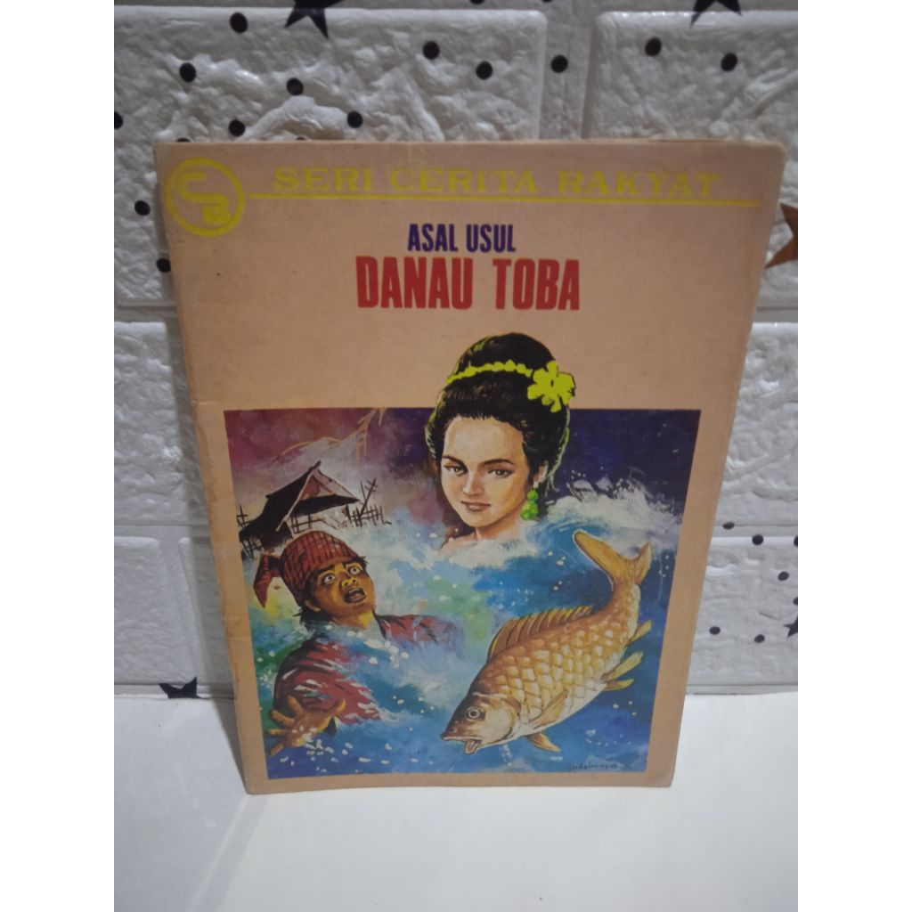 buku seri cerita rakyat asal usul danau Toba