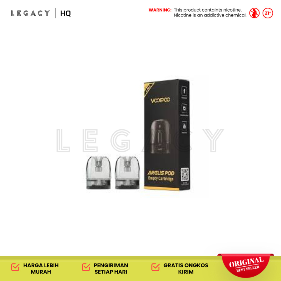 Cartridge VOOPOO Argus Empty