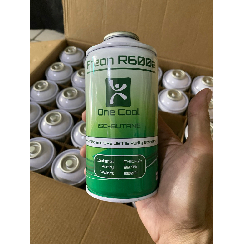 freon R600a 220Gr one cool drat kecil